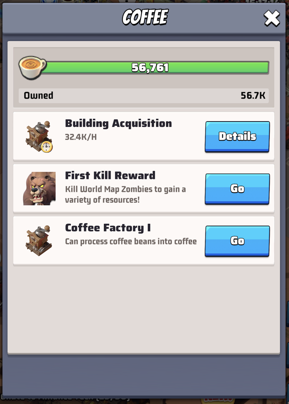 example of generation amount